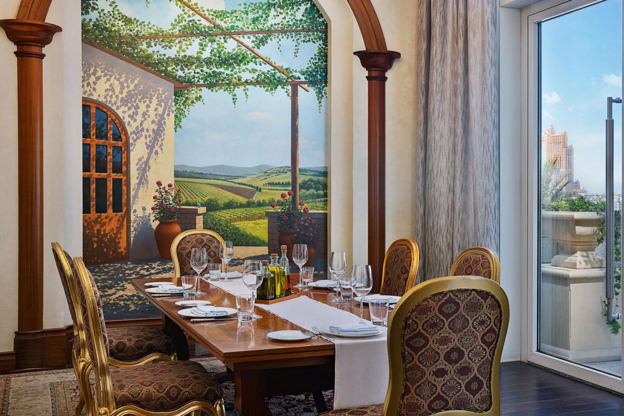 The St. Regis Abu Dhabi Hotel Exterior foto Private dining room at the hotel