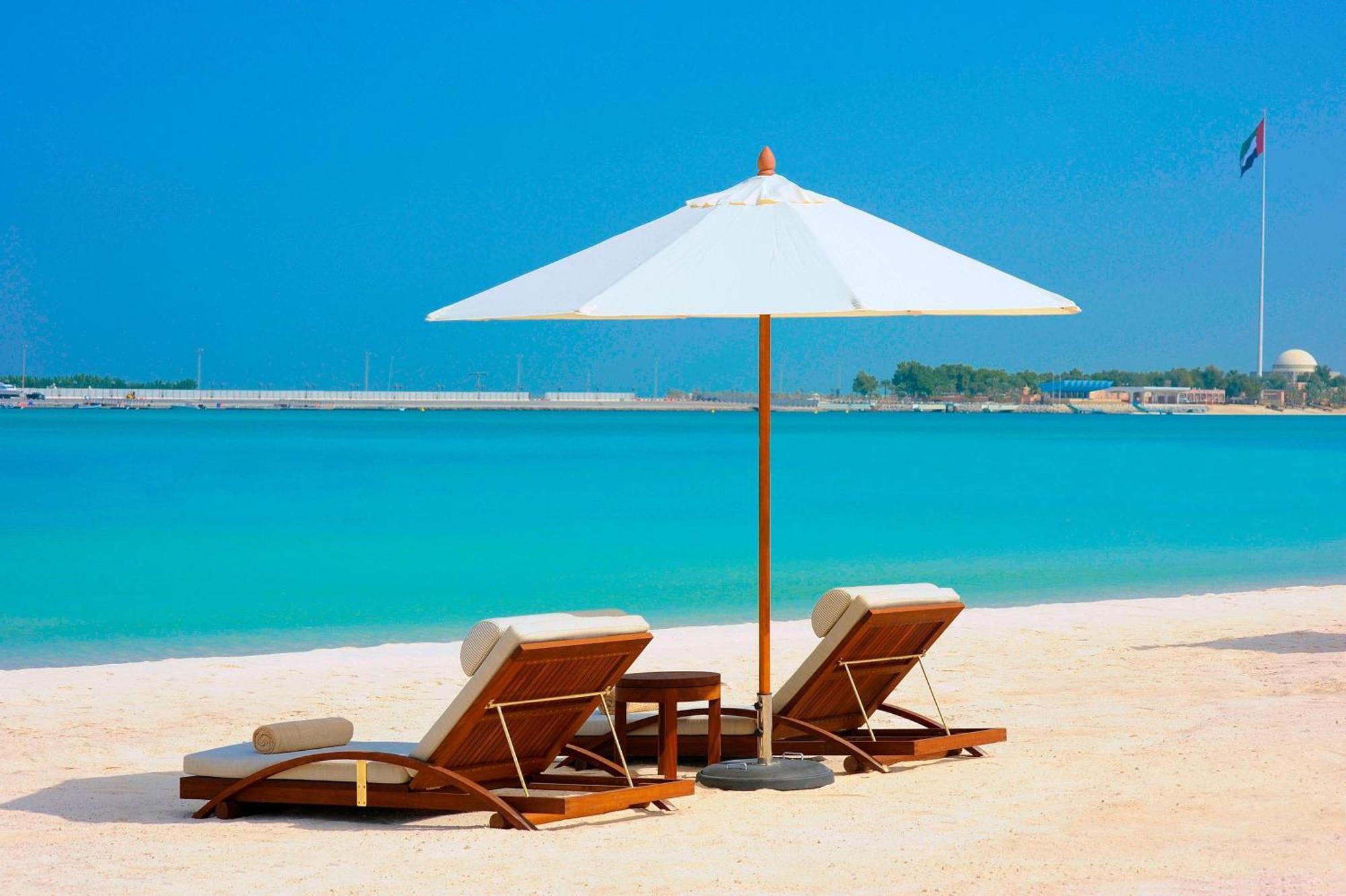 The St. Regis Abu Dhabi Hotel Exterior foto Beach at Jumeirah Island